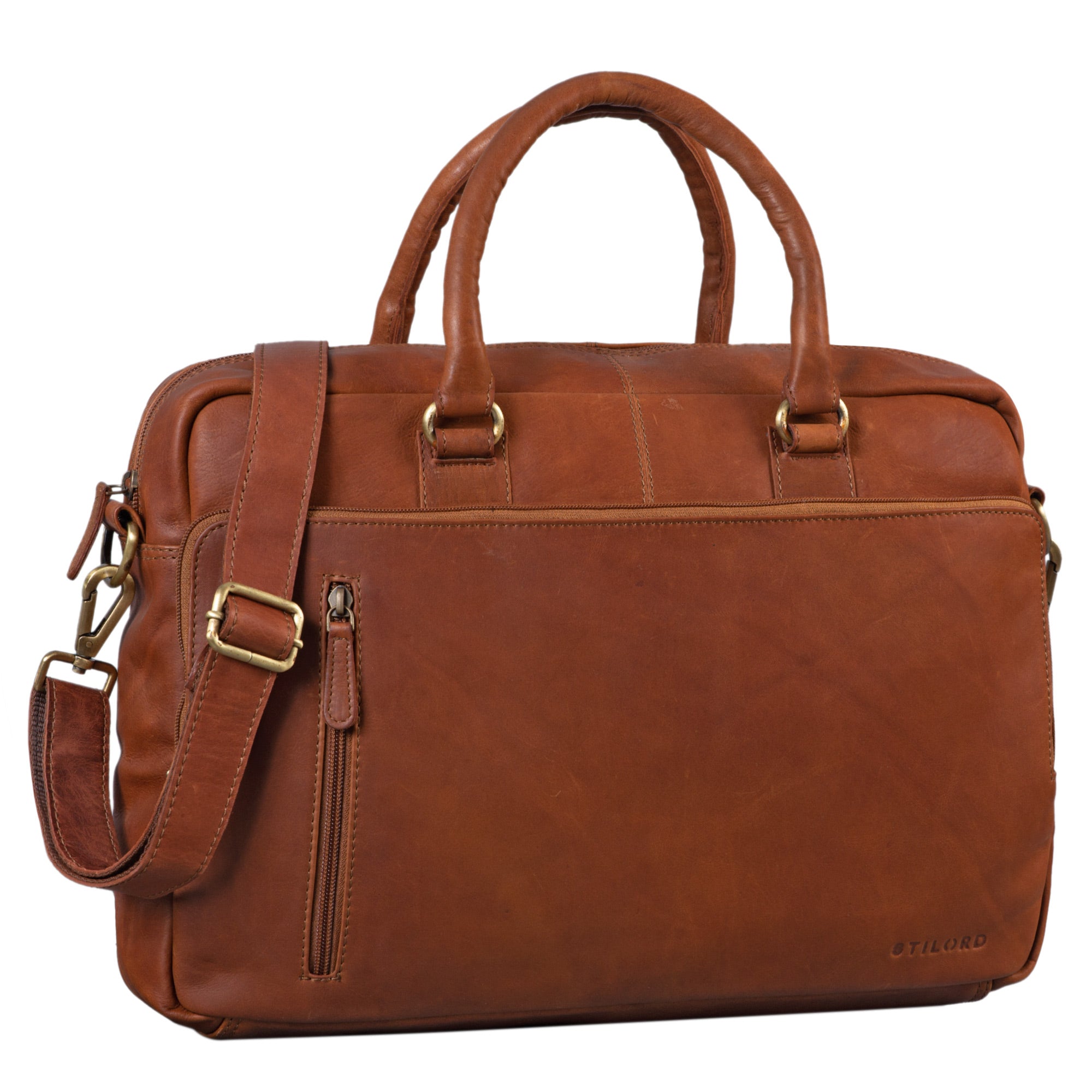 Business Ledertasche herren braun