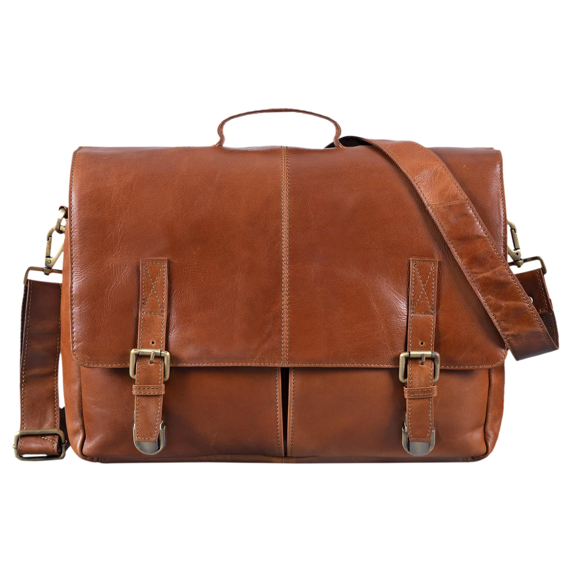 Ledertasche mit Henkel für Damen