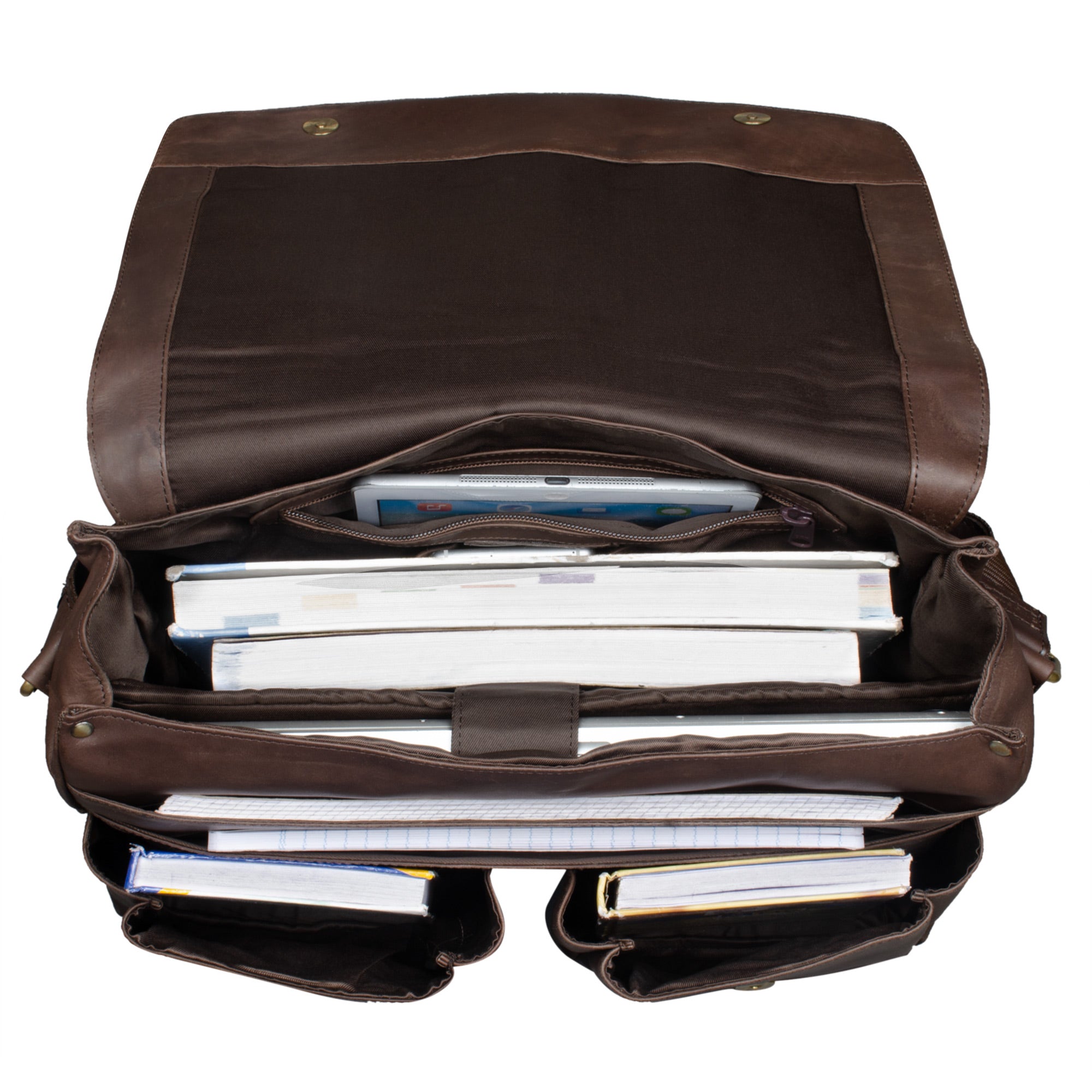 Ledertasche Echtleder für Frauen braun