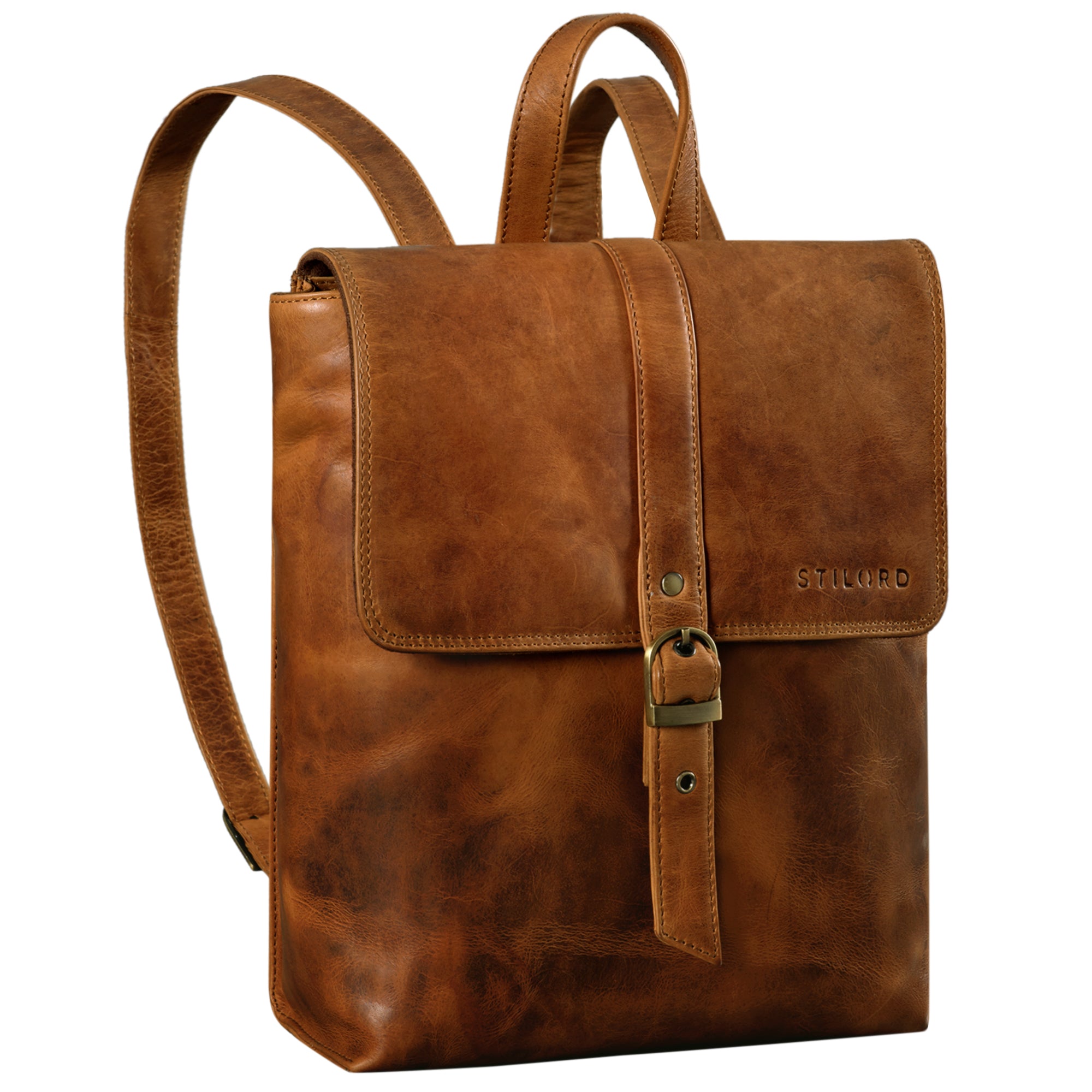 Leder Damen City Daypack