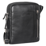 "Memphis" Bolsa Pequena de Couro Masculina Transversal Elegante