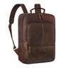 "Forest" Laptop Backpack Mochila de couro
