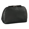 "Elma" Nécessaire Feminina Couro Bolsa Toilette Masculina