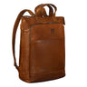 Mochila de Couro "Dwight" Vintage Leather Backpack