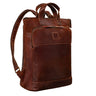 Mochila de Couro "Dwight" Vintage Leather Backpack