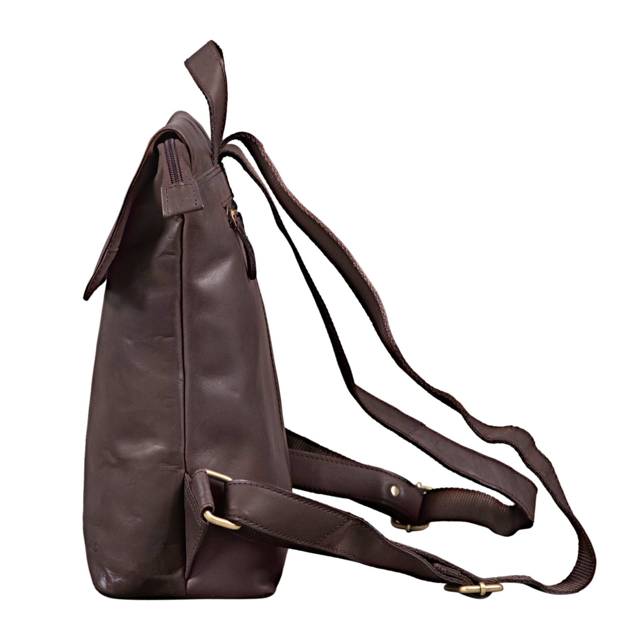 Brauner Leder Rucksack Männer