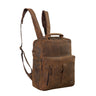 Mochila de Couro "Toni" Vintage Leather Backpack Large