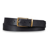 Cinto de Couro Homem Preto 34 mm encurtável