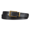 Cinto de Couro Homem Preto 34 mm encurtável