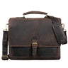 B-WARE "Francis" Briefcase "Francis" Couro estreito para homem