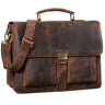 B-WARE "Eros" Briefcase Couro de 15,6 polegadas