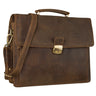 B-WARE "Noel" Briefcase Vintage Homem em Couro