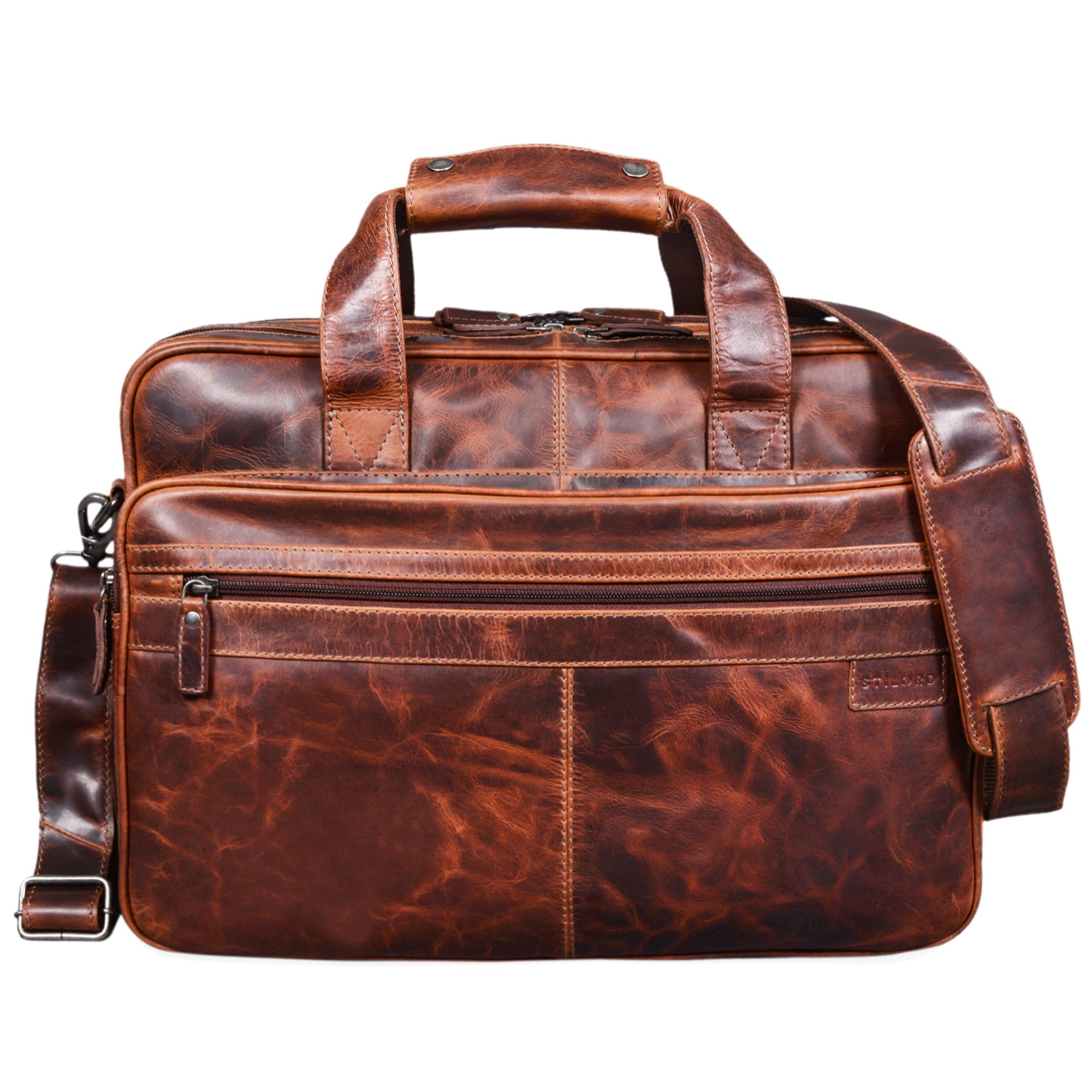 Große VIntage Ledertasche