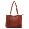 "Delilah" Bolsa Shopper Couro Feminina Retro Transversal