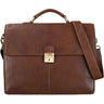 Große Ledertasche braun