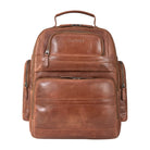 Echtleder Arbeitsrucksack braun Herren