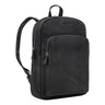 Großer Arbeitsrucksack Leder Vintage Unisex schwarz