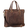 "Claire" Bolsa Executiva Feminina de Couro – Bolsa para Laptop 15"