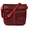 Couro de senhora "Lucy" Saco de Crossbody