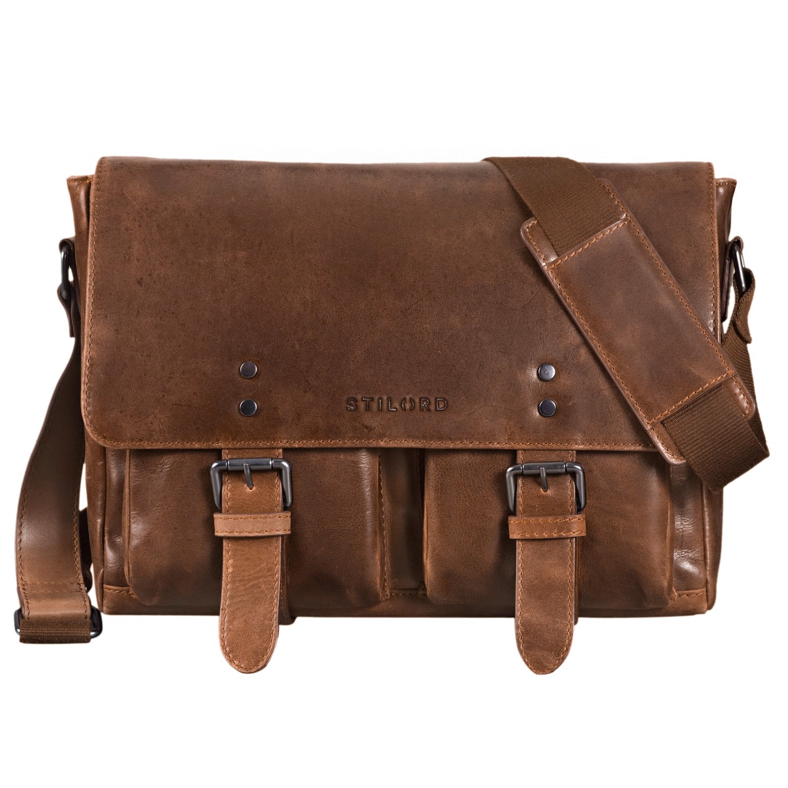 Echtleder Aktentasche für Männer Vintage