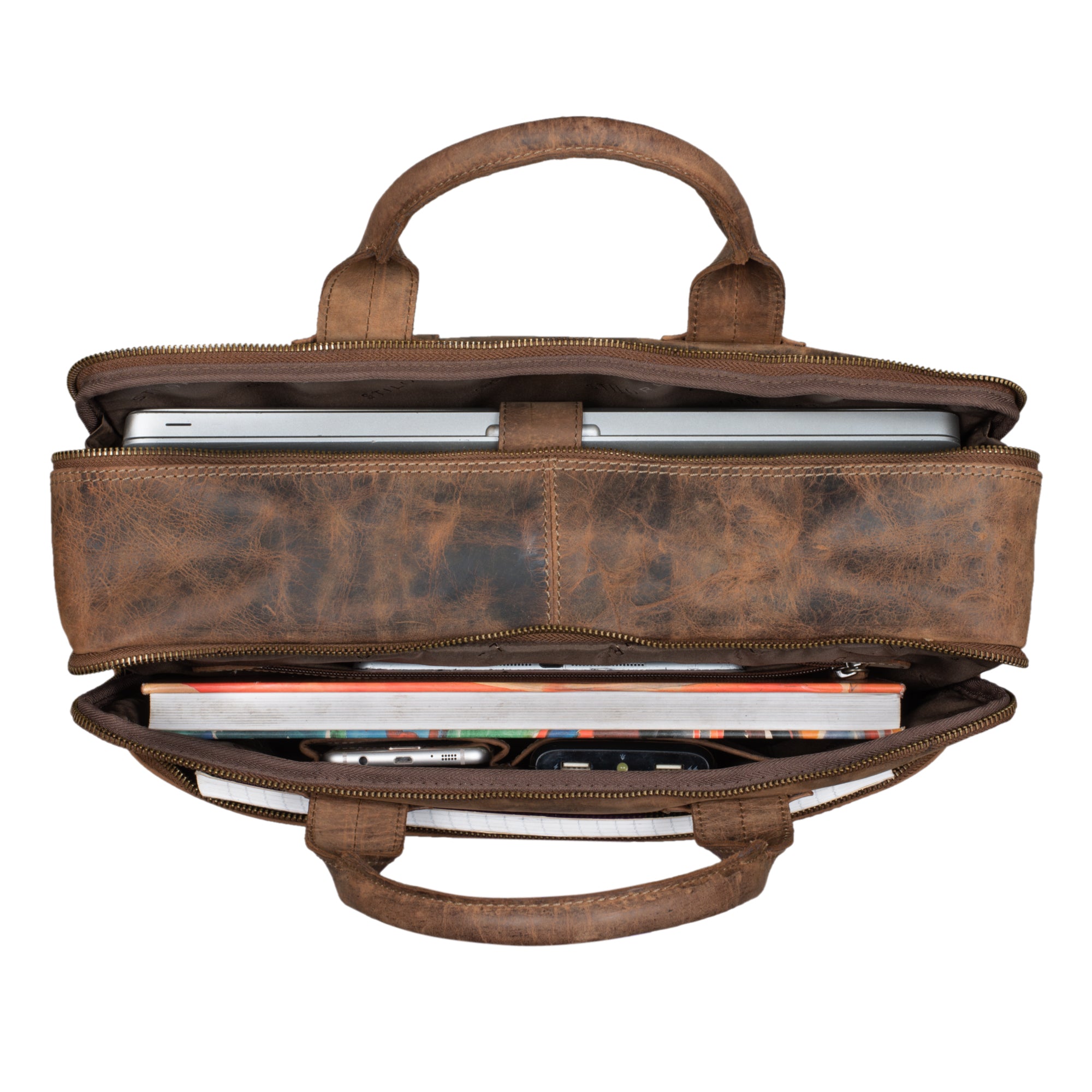 Vintage Henkeltasche mit Schultergurt 