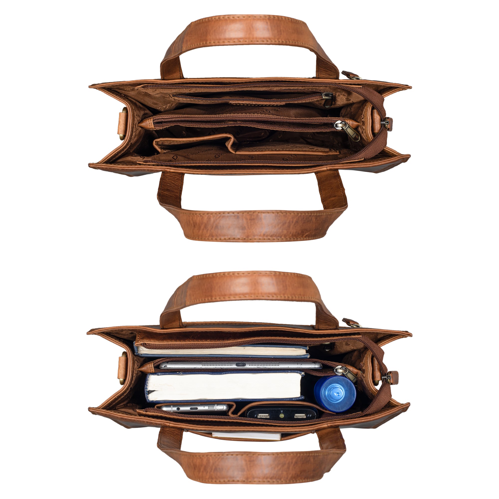 Aktentasche Leder Damen Vintage