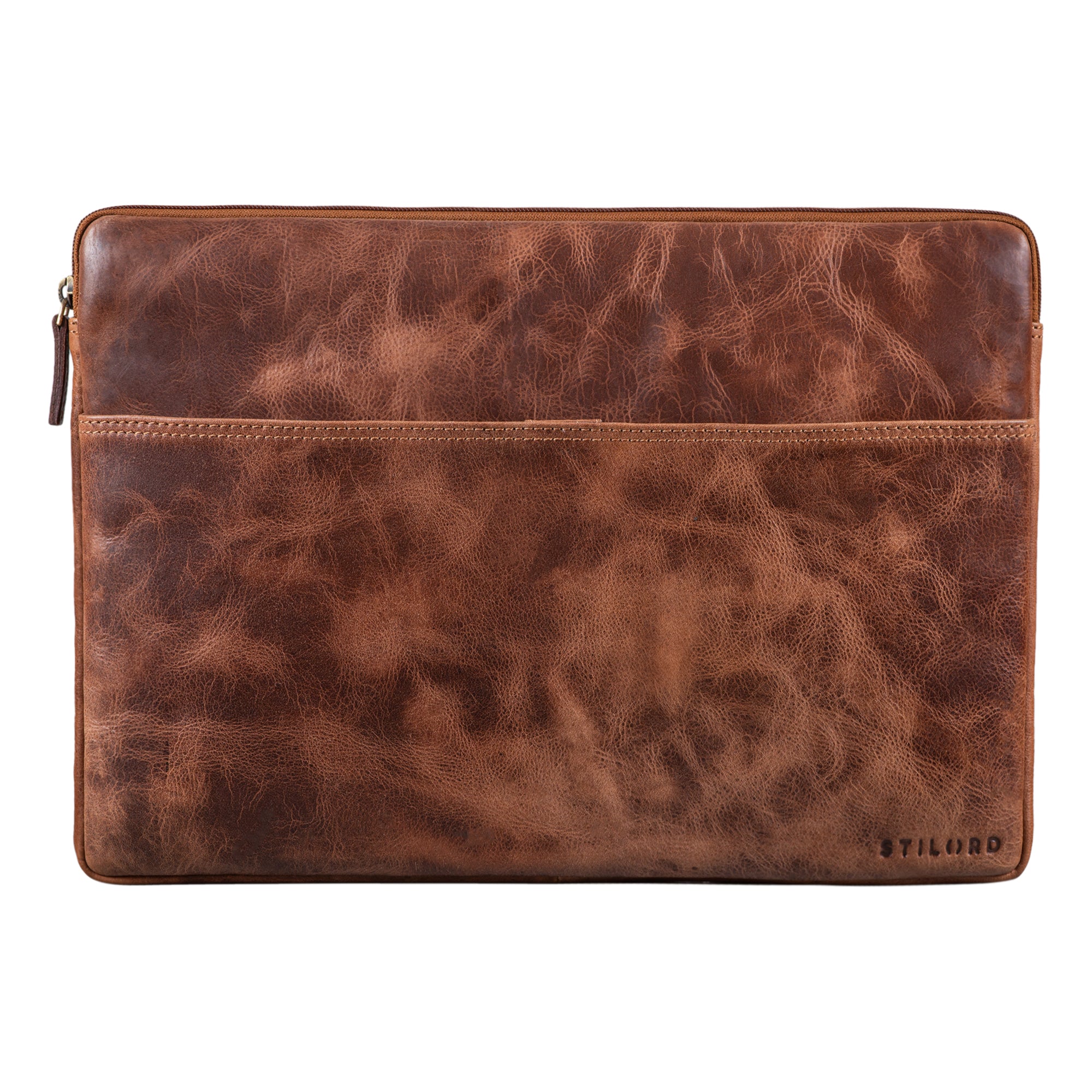 Aktentasche Herren vintage Leder braun