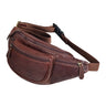 "Eliah" Bolsa Vintage de Couro – Ideal para Viagens Vintage Fanny Pack