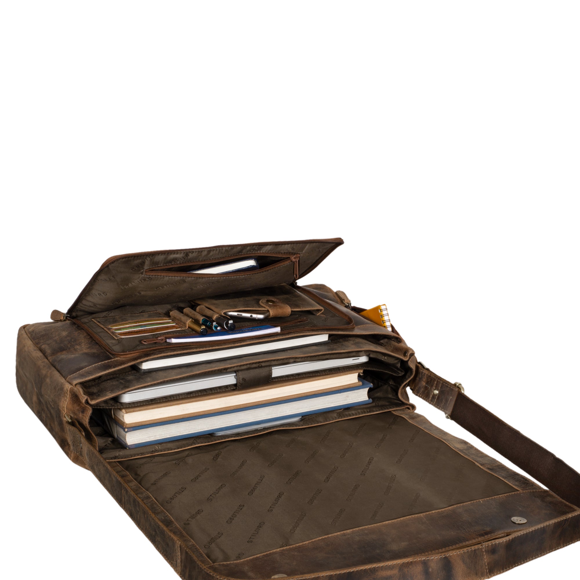 Herren Henkeltasche Leder 