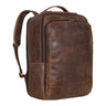 B-Stock "Beck" Mochila Empresarial Couro Masculina