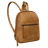 "Lia" Mochila Mini Feminina de Couro – Pequeno Daypack Vintage