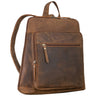 "Camden" Mochila em Couro Legitimo para Notebook