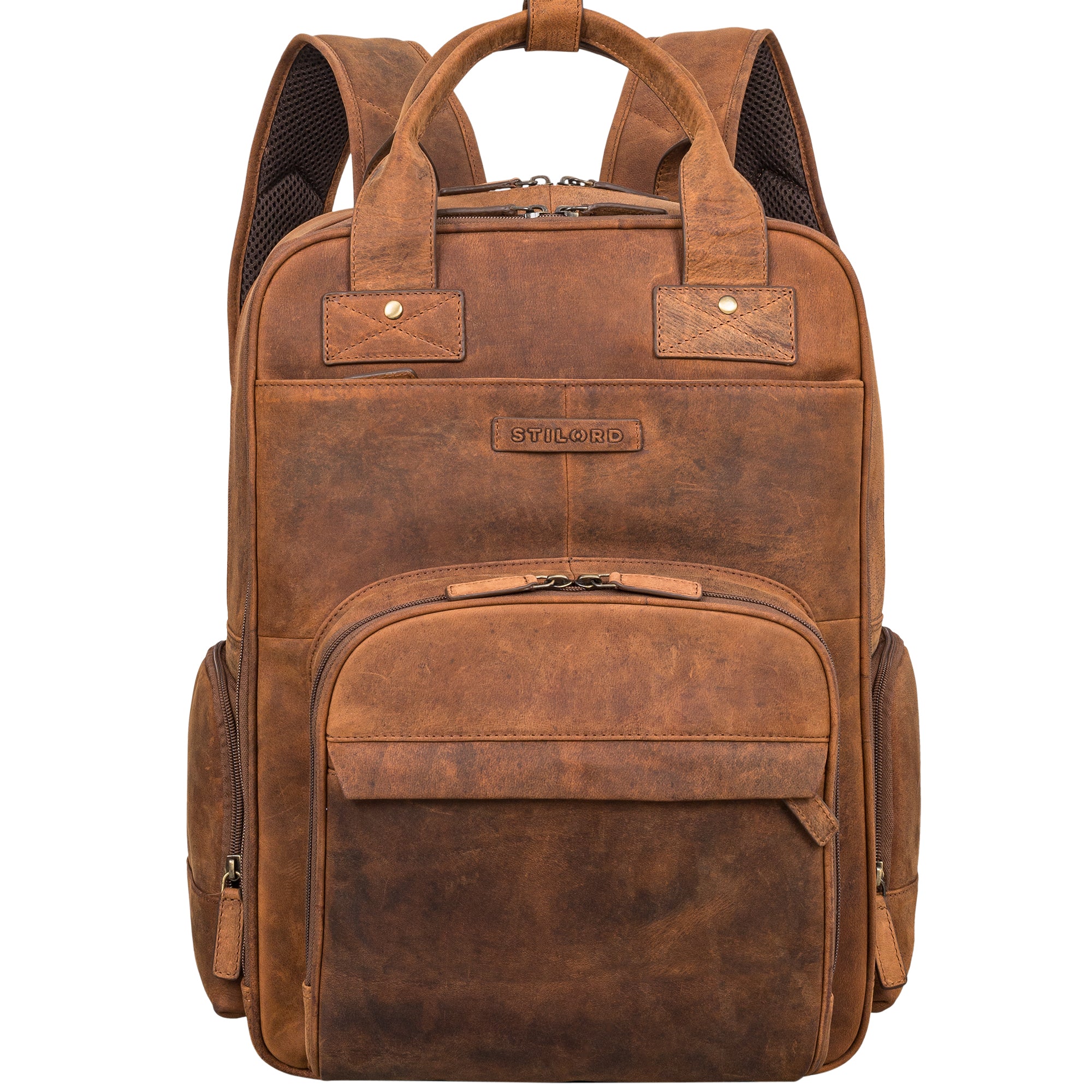 Windelrucksack Wildleder Braun
