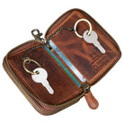 Schlüssel Tasche Leder