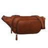 B-WARE "Luke" Fanny Pack Homens de Couro Mulheres