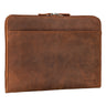 “Troy” Bolsa De Couro Para Portátil 13.3" MacBook Estilo Vintage