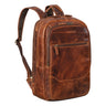 "Reece" Mochila Executiva de Couro Vintage – Mochila para Laptop