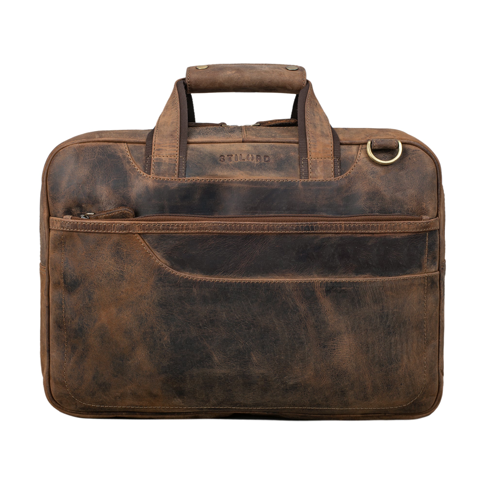 Aktentasche Vintage Leder braun
