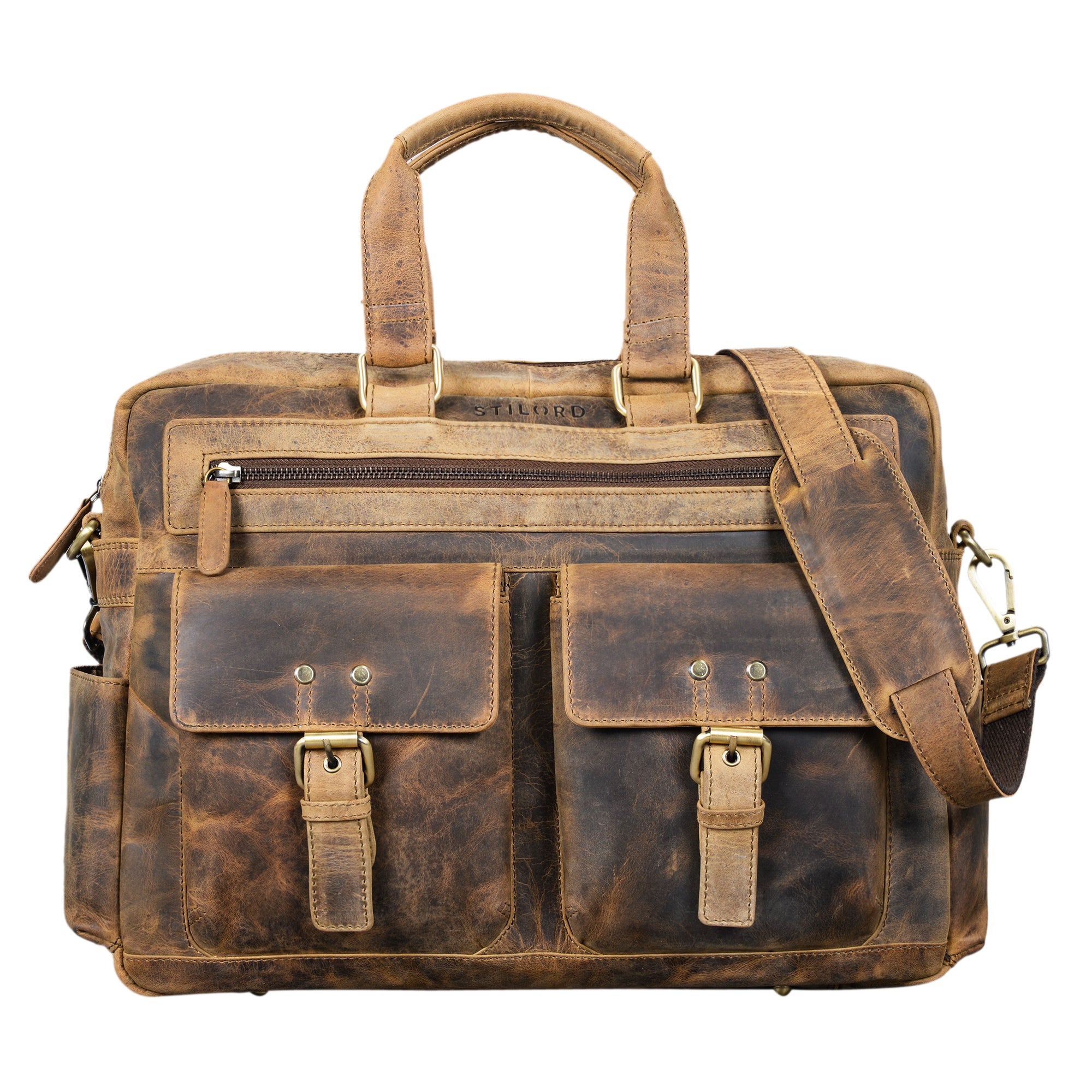 Leder Businesstasche Herren Vintage groß
