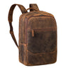 "Reece" Mochila Executiva de Couro Vintage – Mochila para Laptop