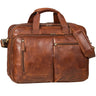 B-Stock "Arnold" Espaçosa Bolsa Portátil Pele