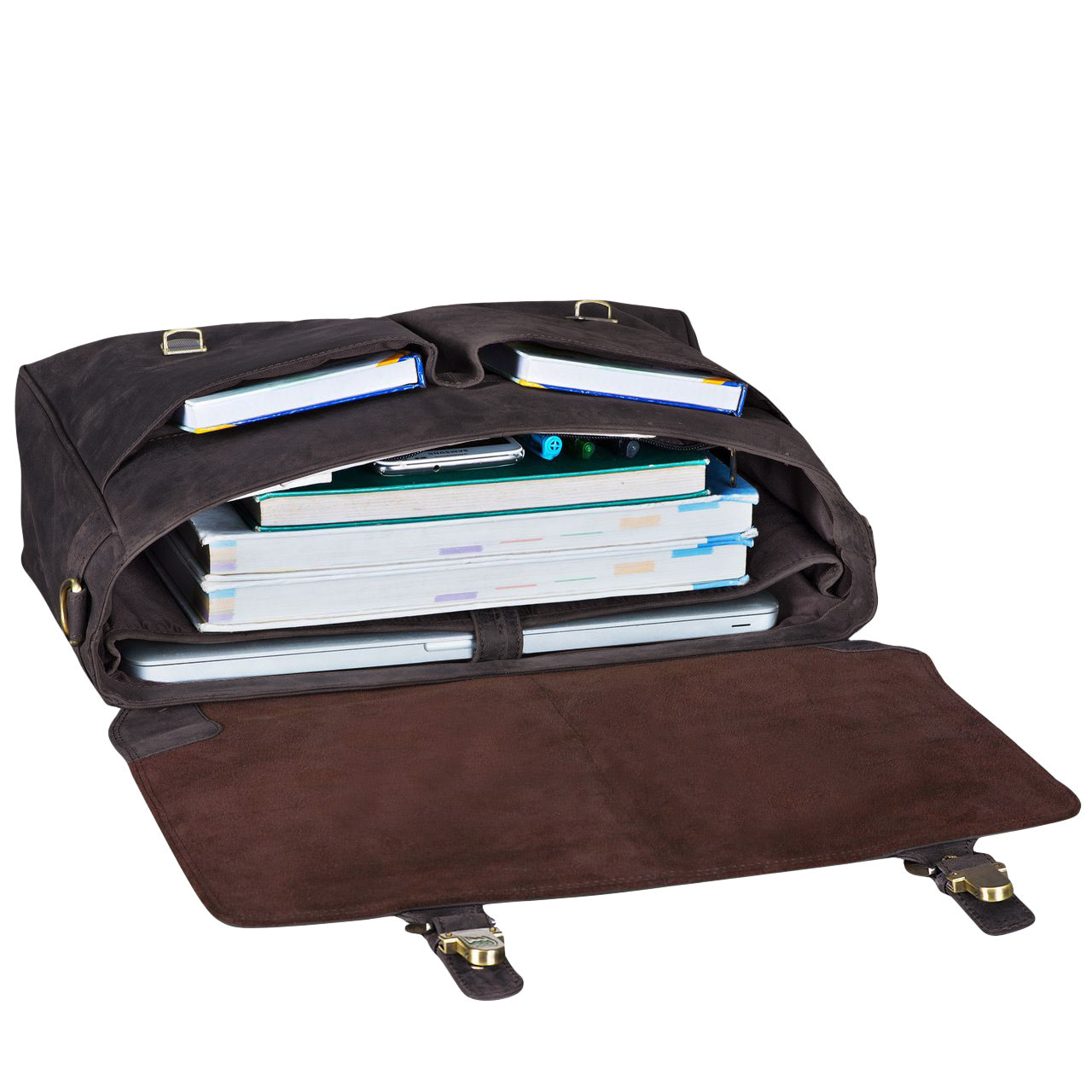 Businesstasche Leder braun