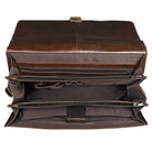 Dokumententasche Leder braun