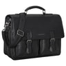 Homens de Bolsa "Clarence" de Negócios de Couro