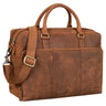 "Isaac" Bolsa De Cuero Business Vintage Maletín 13,3" Para Laptop