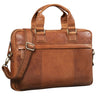 Saco de Couro "Andrew" Vintage Business Leather