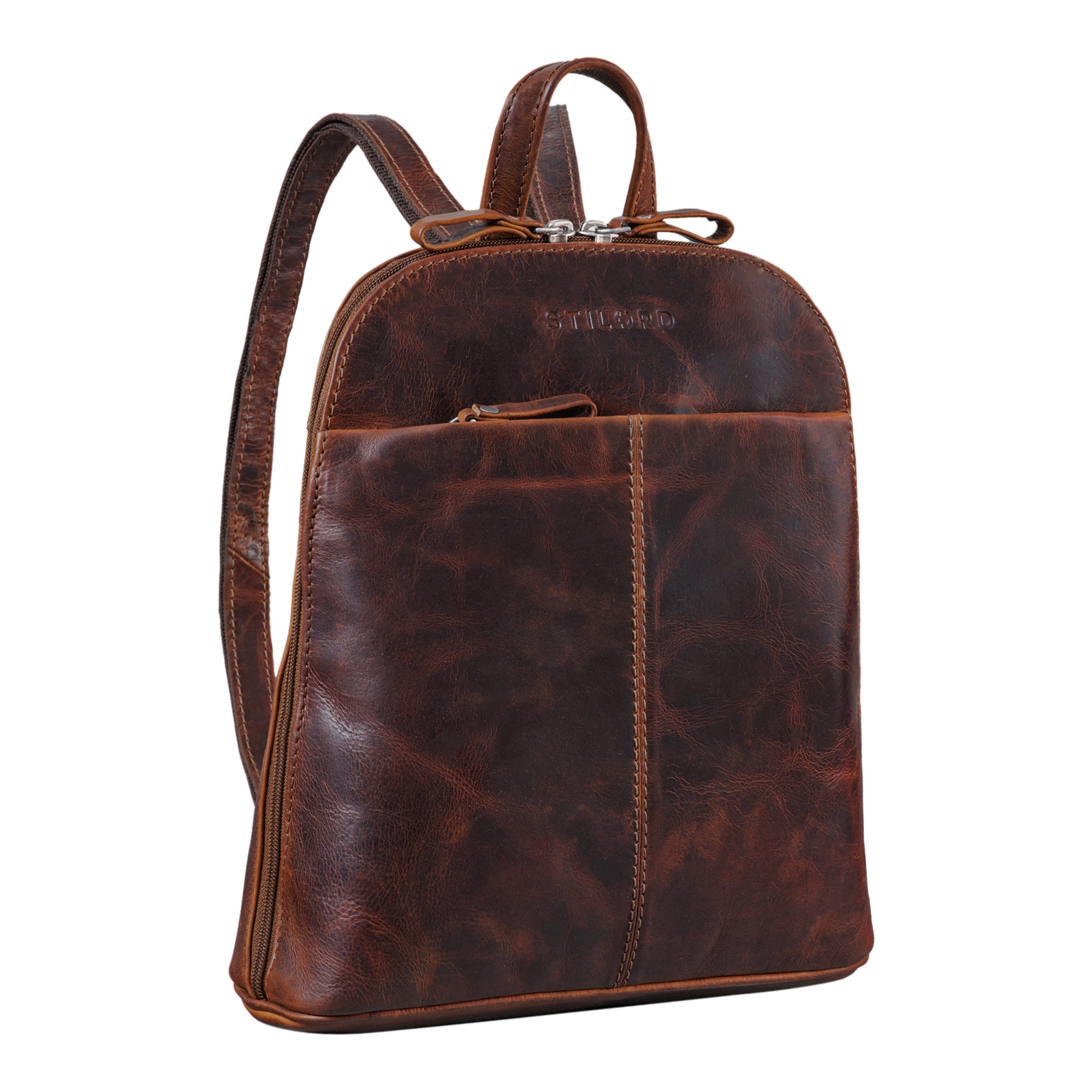 Kleiner Rucksack Frauen Leder