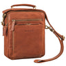 "Nelio" Elegante Bolsa a Tiracolo Homem Pele