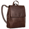 "Karla" Elegante Mochila Couro Senhoras Pequena