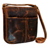 Couro de senhora "Lucy" Saco de Crossbody